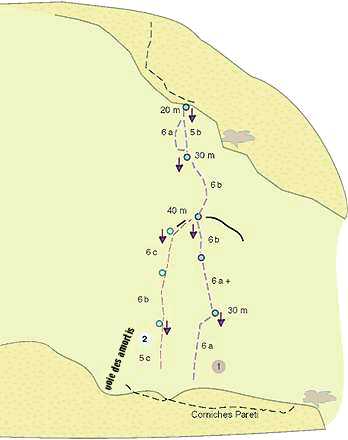 calanques, secteur Concave